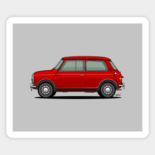 Morris mini minor side profile Sticker